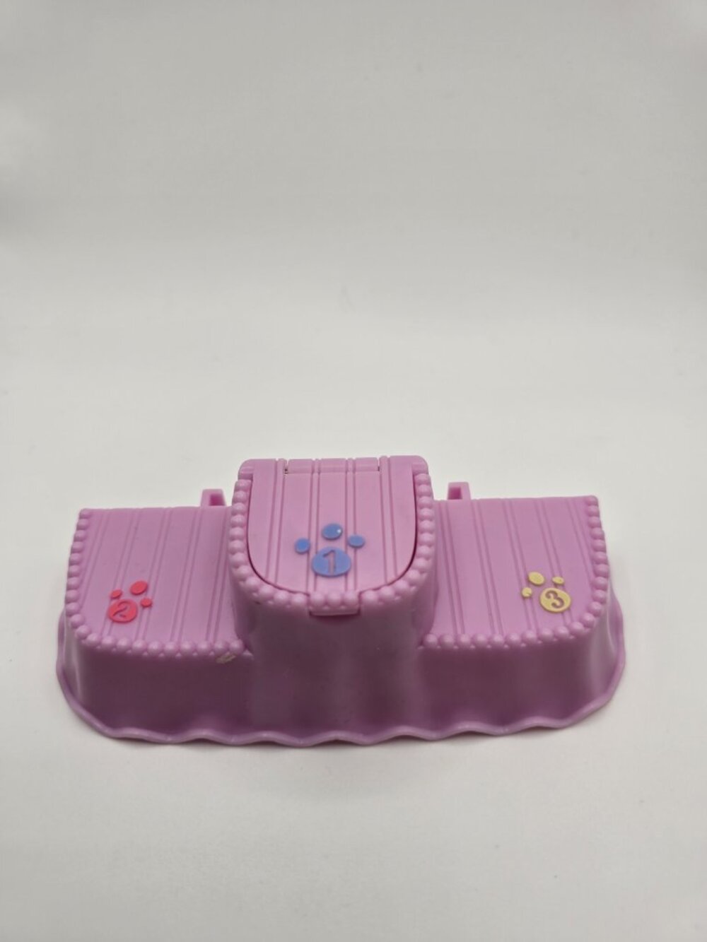 Littlest Pet Shop LPS Award Podium 1st 2nd 3rd - Purple Hasbro Authentic